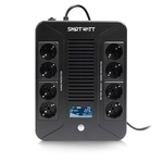 ИБП SMARTWATT UPS SAFE PRO LCD 1000 Line-interactive 1000VA/600W Brick