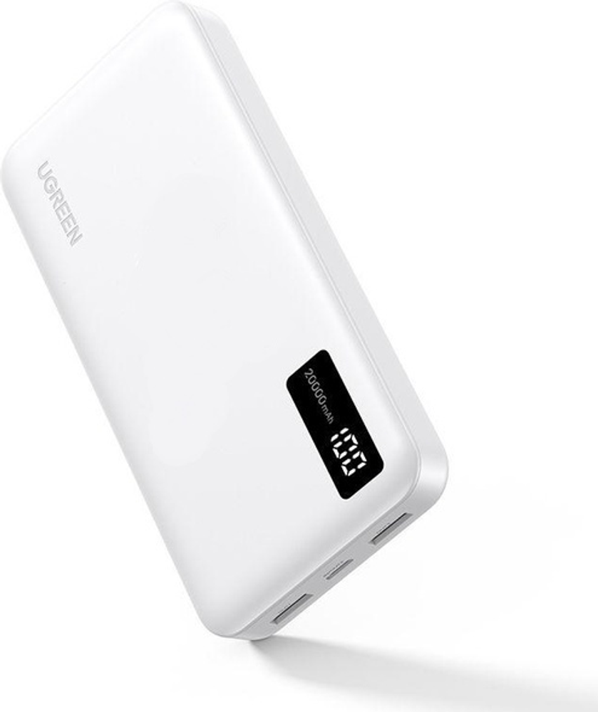 Внешний аккумулятор Ugreen PB312 20000 мАч белый Внешний аккумулятор Ugreen PB312 20000 мАч белый