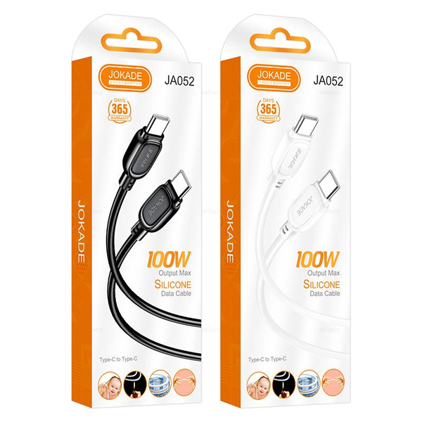 Кабель Type-C на Type-C 100W Jokade JA052 (white)