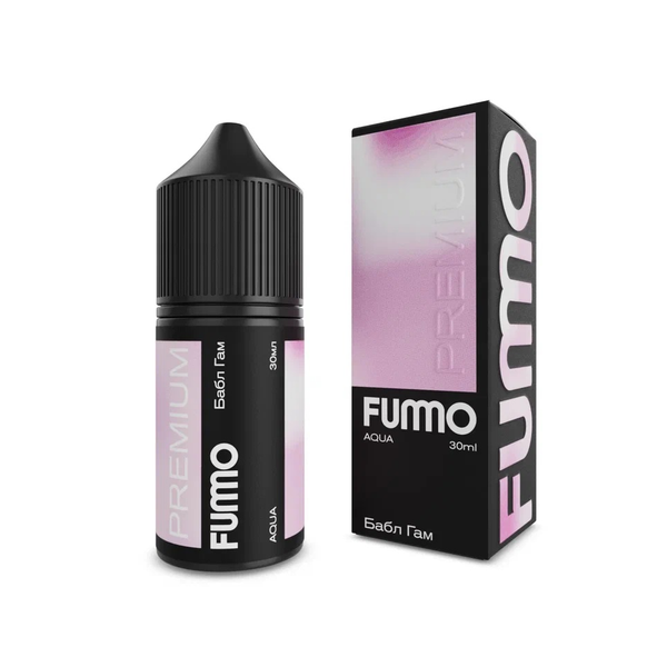Купить Жидкость Fummo Aqua Salt 30 мл - Бабл гам (20 мг)