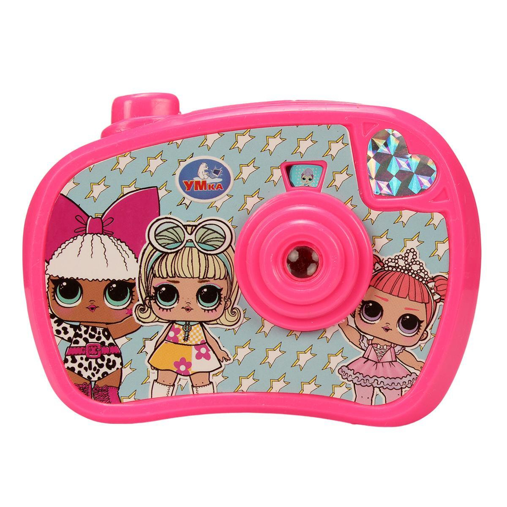 Фотоаппарат-проектор "Куклы" 8 слайдов, блист. B2197603-R5 (Умка)