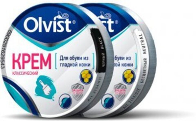 Olvist Крем для обуви классический (в банке)Арт. 2154/03E (коричневый)