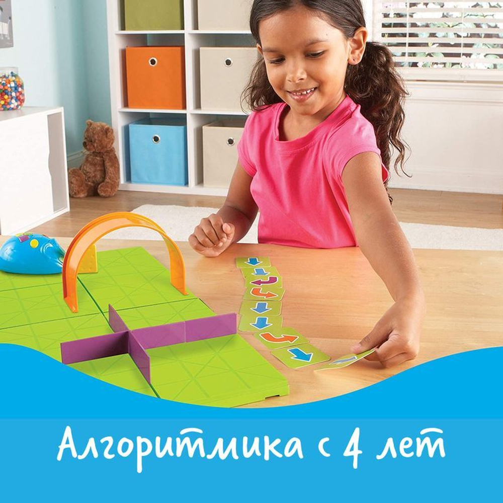 Развивающая игрушка Мышиный код Делюкс. Основы программирования, 83 элемента