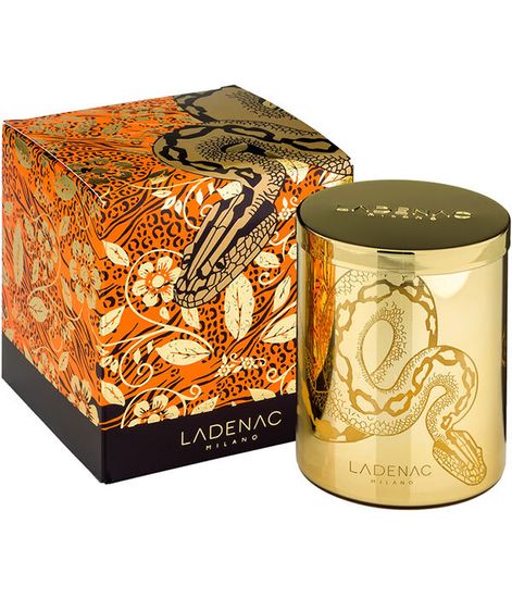 Snake, свеча Africa collection, Ladenac Milano