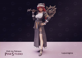 Lupusregina Beta Overlord Фигурка