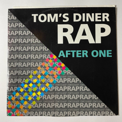 Винтажная виниловая пластинка LP After One Tom's Diner Rap (Germany 1990) Maxi Single 45 RPM