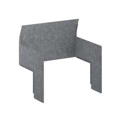 AcustiX Кабина настольная на стол L800 VE.KB5-1580.8 Морская Галька 1580*1200*1100