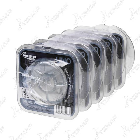 Леска UNO 0,16mm/100m Clear Nylon (PR-U-C-016-100) Premier Fishing