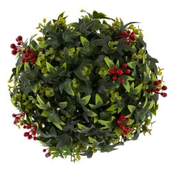 GAEM Цветочная композиция "Шар Самшит", L22 W22 H22 см