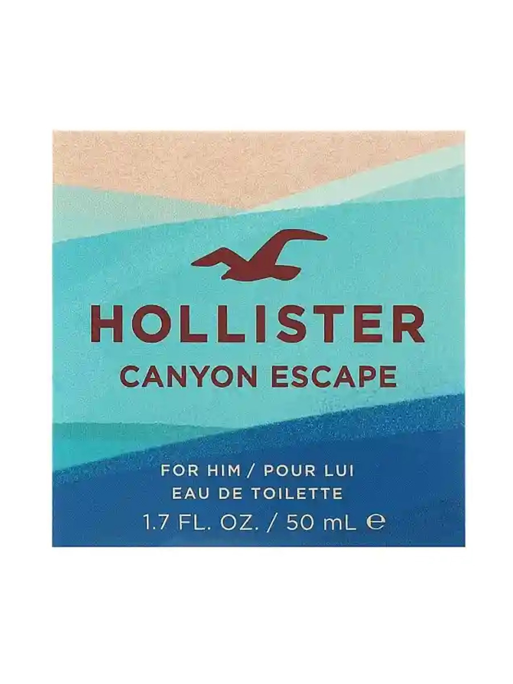 HOLLISTER CANYON ESCAPE men 50ml edt NEW