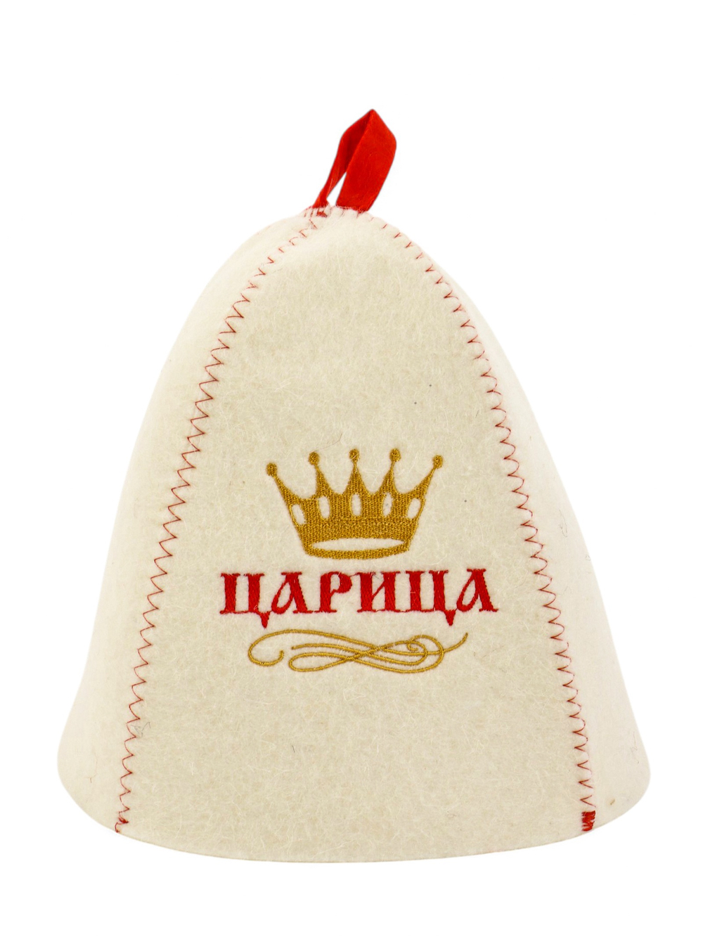 Шапка для бани и сауны «Царица», полиэфир, шерсть