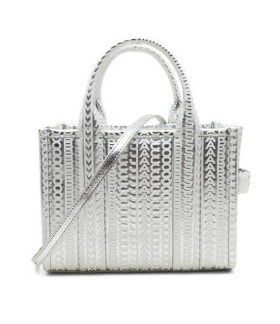 Кожаная сумка-трапеция THE MINI TOTE Marc Jacobs - белый(2F3HTT049H01)