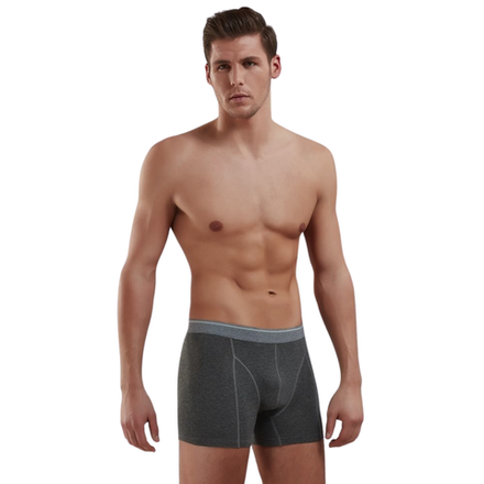 Мужские трусы боксеры темно-серые Doreanse 1756