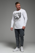 8534 Футболка с длинным рукавом мужская