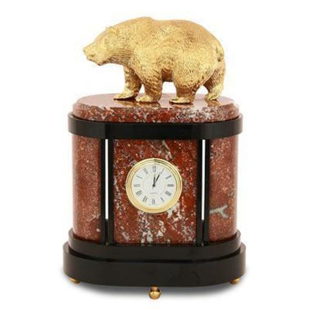 Часы "Медведь" камень креноид 180х120х270 мм 9500 гр. R113068?