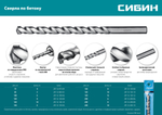 СИБИН 8 x 200 мм, сверло по бетону (29112-200-08)