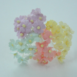 Цветок круглый бумажный мини 1см