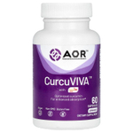 Advanced Orthomolecular Research AOR, CurcuViva ™ с LongVida®, 80 мг, 60 капсул
