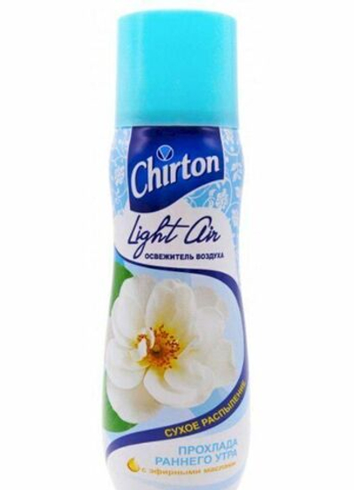 Чиртон Лайт Эйр Прохлада раннего утра Освежитель, сухое распыление, 300 мл.
