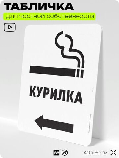Табличка для частной территории "делать это налево", для участка, для подъезда, организаций, предупреждающая, 40х30 см, Айдентика Технолоджи
