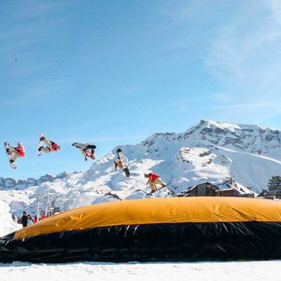 Надувная подушка «FreestyleBag» для фристайла и экстрим-прыжков, 12×8×3 м