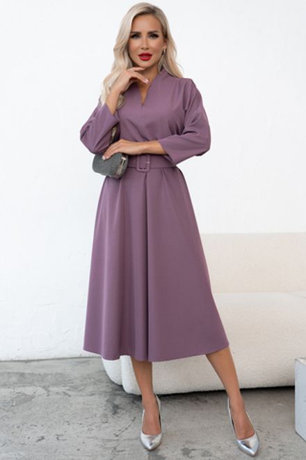 Платье Турин (сливовый) Р11-1222 Nikol
