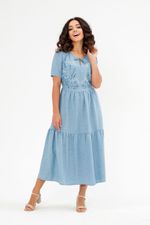 Платье Аврора (44-52) Serenada джинс (Акция)