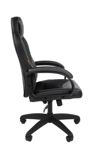 Офисное кресло Chairman   game 17 Россия экопремиум черный/серый