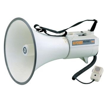 SHOW ER68 - Мегафон 45 Вт,  15 В, выносной микрофон, вх.AUX, вес 3,3 кг, алюминий