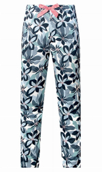 Пижама Zoya с принтом на брючках (Размер: XXL) (Цвет: темно-бирюзовый)