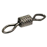 Вертлюг HitFish Econom Series 62114-12 7кг 11шт Diamond Eye Impressed Rolling Swivel Black Nickel