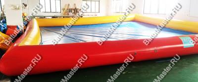 Квадратный надувной бассейн "Летнее настроение" 10*10*0.65 м