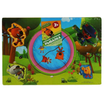 Игрушка деревянная вкладыш индейцы и ковбои "Ми-ми-мишки" коробка (Буратино)