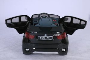 Детский электромобиль Joy Automatic BMW X6 черный