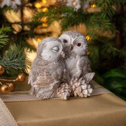 СТАТУЭТКА "СОВУШКИ" 11,5Х9,5Х9 СМ