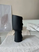 Кашпо - Скульптура - Гипсовая голова Романтик