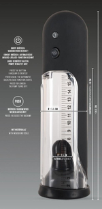 Автоматическая вакуумная помпа для пениса Rebel Automatic Pump