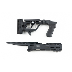 Тактический комплект (приклад, цевье) СВД, Тигр, TG3, алюминий, CNC Guns Custom