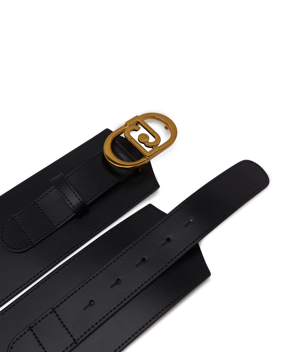 Кожаный ремень BUSTIER Liu Jo - черный(AA4221 P0103)