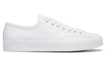 Converse Jack Purcell comfortable and versatile non-slip wear-resistant low-top sneakers for men and women the same white