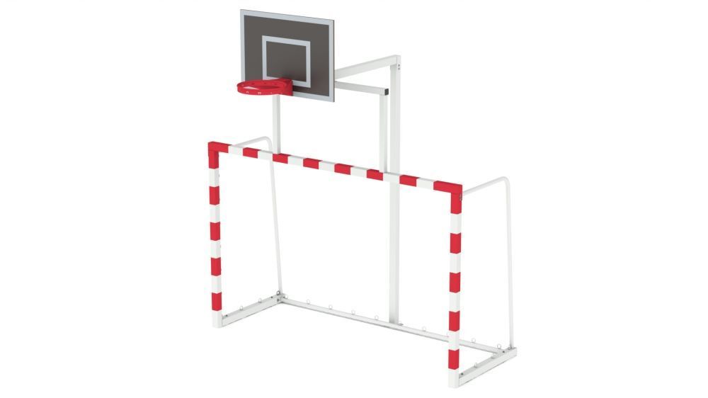 Оборудование спортивное универсальное свободного доступа Футбольные ворота с кольцом (разборные, без сетки)