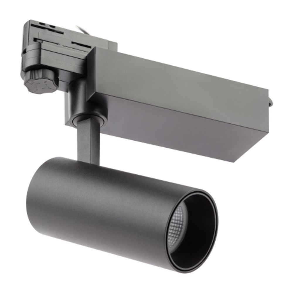 Трековый светильник трехфазный ЭРА SТR-30-36-40K-B20 светодиодный 20Вт 4000K черный