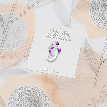 Брошь "Морской конёк" детская