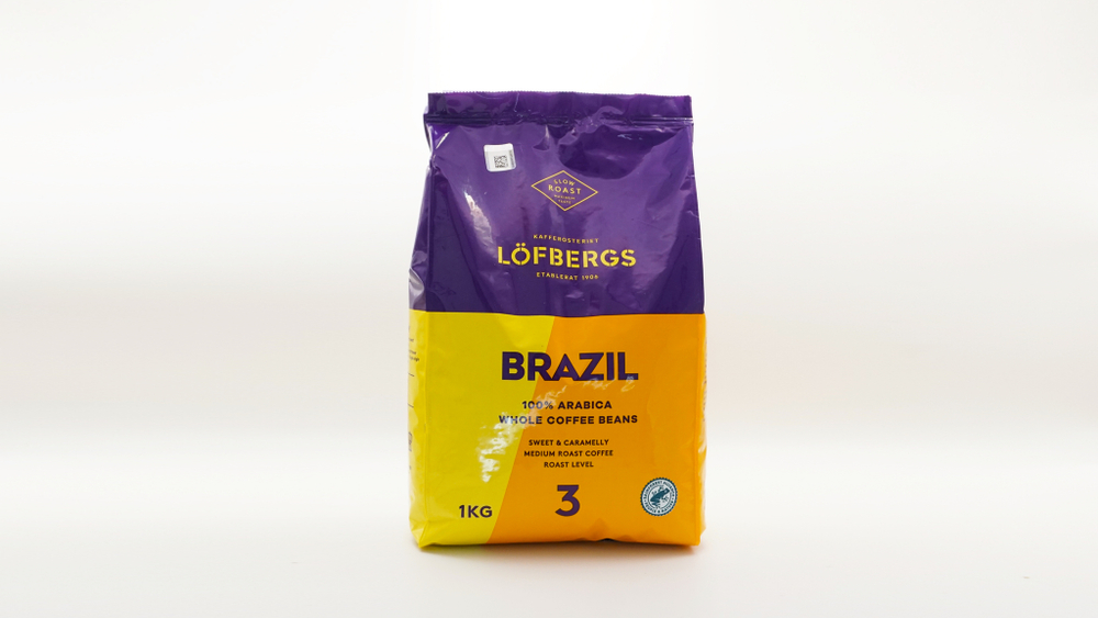 Кофе Lofbergs (Лофбергс) Brazil зерно 1кг