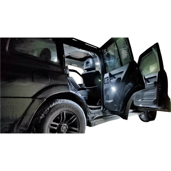 Пересвет салона Pajero 3
