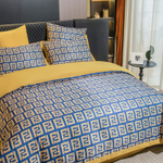 КПБ Сатин MS MS012, Евро, 4 наволочки