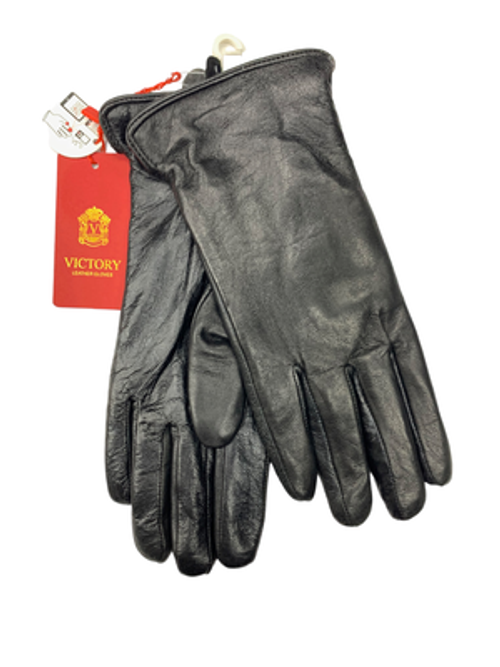 Перчатки. Женские. Материал верха: Кожаные. Подклад: Плюш-флис. 5 шт в упаковке.