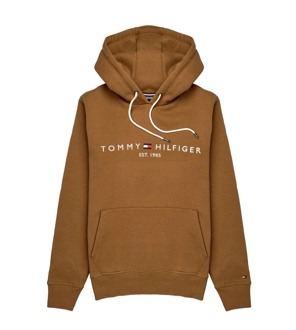 Худи Tommy Hilfiger Organic Cotton Logo Desert Khaki