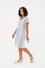 Платье Кайла(46-56) Serenada полоса (Акция)