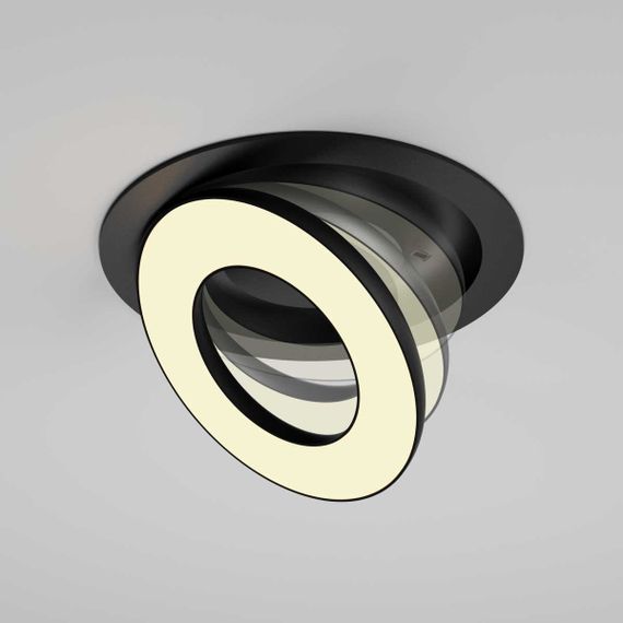 Встраиваемый светильник Maytoni Technical Downlight DL102-12W2.7K-B